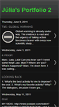 Mobile Screenshot of juliaportfolio1.blogspot.com