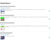 Tablet Screenshot of kinderkaren.blogspot.com