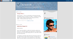 Desktop Screenshot of mysecretlife-dee.blogspot.com