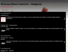 Tablet Screenshot of indigesta.blogspot.com