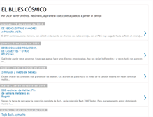 Tablet Screenshot of elbluescosmico.blogspot.com