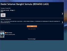 Tablet Screenshot of dadatselamat.blogspot.com