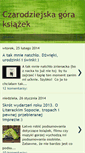 Mobile Screenshot of czarodziejskagoraksiazek.blogspot.com