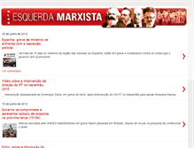 Tablet Screenshot of blogesquerdamarxista.blogspot.com