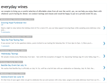 Tablet Screenshot of everyday-wines.blogspot.com