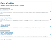 Tablet Screenshot of flyingwithfish.blogspot.com