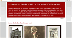 Desktop Screenshot of pastorrussell.blogspot.com