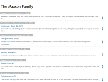 Tablet Screenshot of maxsonfam.blogspot.com