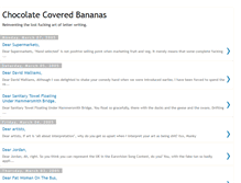 Tablet Screenshot of chocolatecoveredbananas.blogspot.com