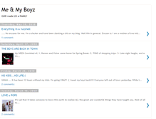 Tablet Screenshot of chaneleandboys.blogspot.com