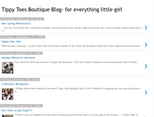 Tablet Screenshot of mytippytoesboutique.blogspot.com