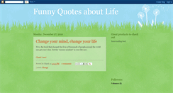 Desktop Screenshot of funnylifequotes2.blogspot.com