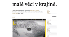 Desktop Screenshot of malevecivkrajine.blogspot.com