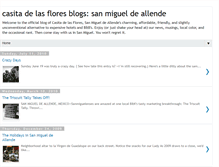 Tablet Screenshot of casitadelasfloresblog.blogspot.com