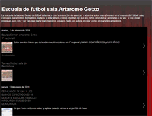 Tablet Screenshot of escuelaartaromogetxofs.blogspot.com
