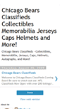 Mobile Screenshot of chicagobearsclassifieds.blogspot.com