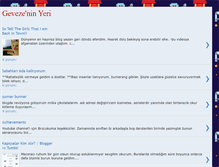 Tablet Screenshot of gevezenindunyasi.blogspot.com