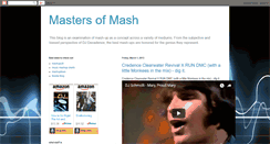 Desktop Screenshot of mastersofmash.blogspot.com