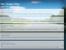 Tablet Screenshot of mrsjhodge.blogspot.com