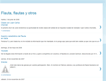 Tablet Screenshot of flautayotros.blogspot.com