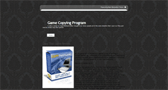 Desktop Screenshot of copy-that-game.blogspot.com