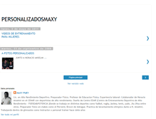 Tablet Screenshot of personalizadosmaxy.blogspot.com