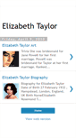 Mobile Screenshot of elizabeth-taylor-biography.blogspot.com