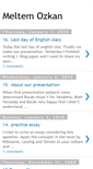 Mobile Screenshot of meltemozkan101.blogspot.com