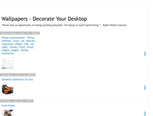 Tablet Screenshot of collection-wallpapers.blogspot.com