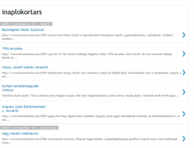 Tablet Screenshot of inaplokortars.blogspot.com