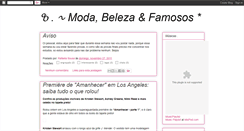 Desktop Screenshot of modabelezafamososbrasil.blogspot.com