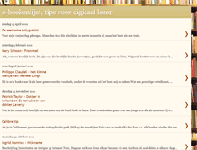 Tablet Screenshot of eboekenlijst.blogspot.com