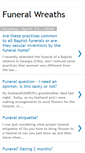 Mobile Screenshot of funeral-wreaths.blogspot.com