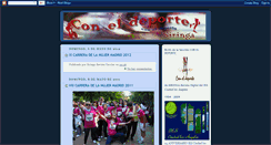 Desktop Screenshot of coneldeporte.blogspot.com