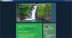 Desktop Screenshot of ecoadventurespr.blogspot.com