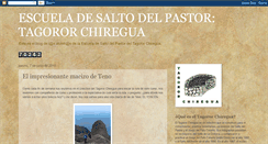 Desktop Screenshot of escuelatagororchiregua.blogspot.com
