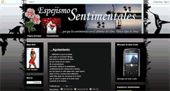 Desktop Screenshot of espejismossentimentales.blogspot.com