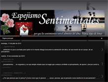 Tablet Screenshot of espejismossentimentales.blogspot.com