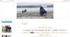 Desktop Screenshot of earthboundinspiration.blogspot.com