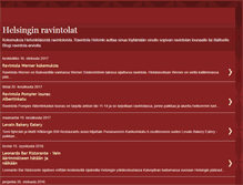 Tablet Screenshot of helsinginravintolat.blogspot.com