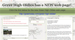 Desktop Screenshot of greerhigholdies.blogspot.com