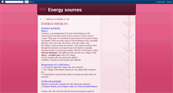 Desktop Screenshot of energisources.blogspot.com