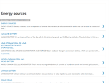 Tablet Screenshot of energisources.blogspot.com
