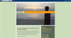 Desktop Screenshot of prasanna-in-ethiopia.blogspot.com