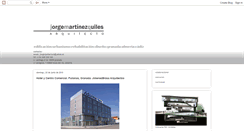 Desktop Screenshot of jmqarquitectura.blogspot.com