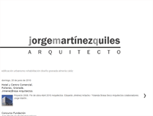 Tablet Screenshot of jmqarquitectura.blogspot.com