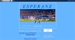 Desktop Screenshot of esperanzaracinguistaam970.blogspot.com