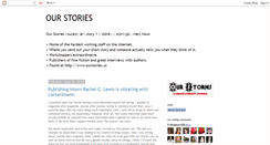 Desktop Screenshot of ourstoriesblog.blogspot.com