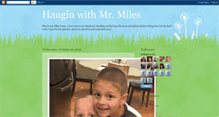 Desktop Screenshot of hanginwithmrmiles.blogspot.com