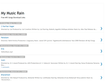Tablet Screenshot of mymusicrain.blogspot.com
